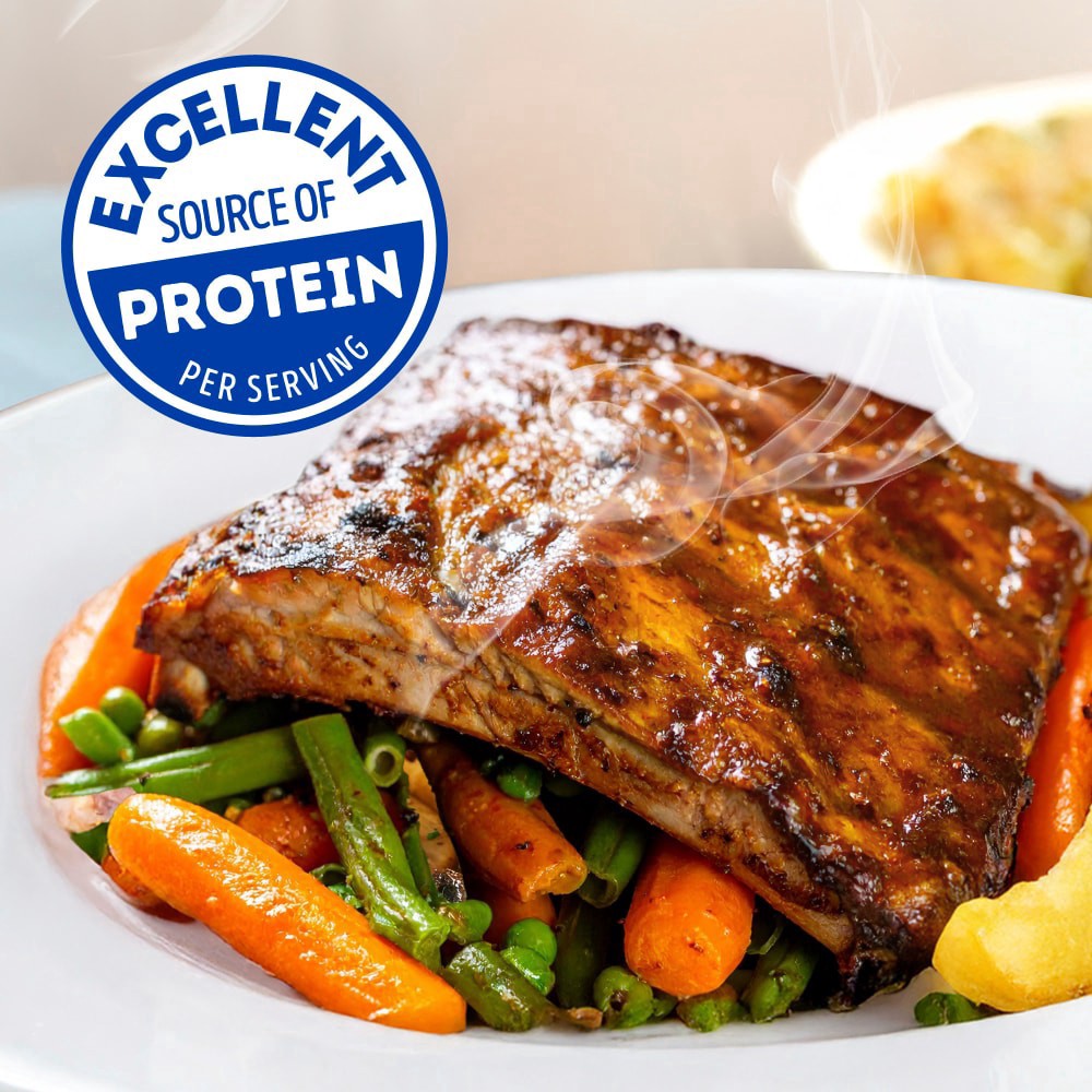 slide 5 of 5, Beef Choice Back Ribs, per lb