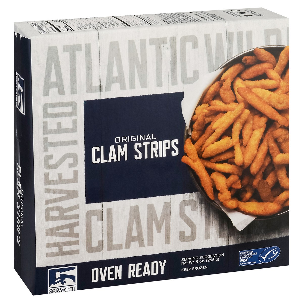 slide 9 of 9, SeaWatch Original Clam Strips 9 oz, 9 oz