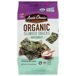 Annie Chun's Organic Sea Salt Seaweed Snack