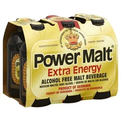 Power Malt Extra Energy Drink 6 Pack