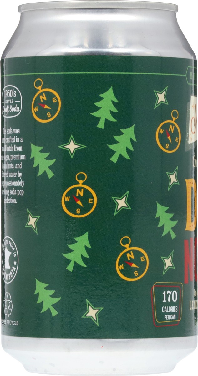 slide 9 of 13, Northern Soda Company Cane Sugar Due North Craft Soda 12 fl oz, 