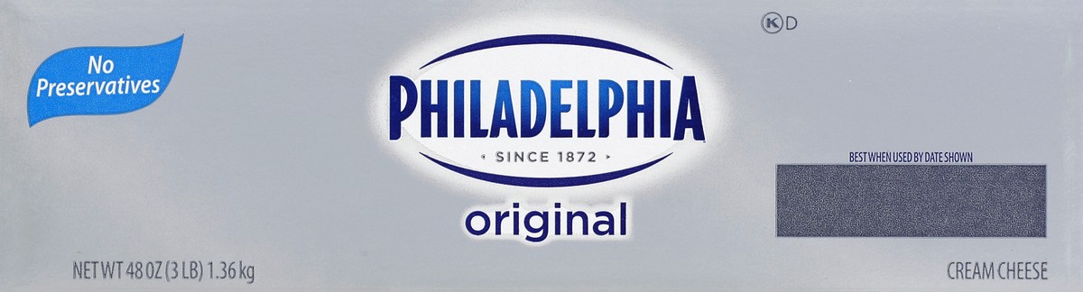 slide 2 of 4, Philadelphia Cream Cheese 48 oz, 48 oz