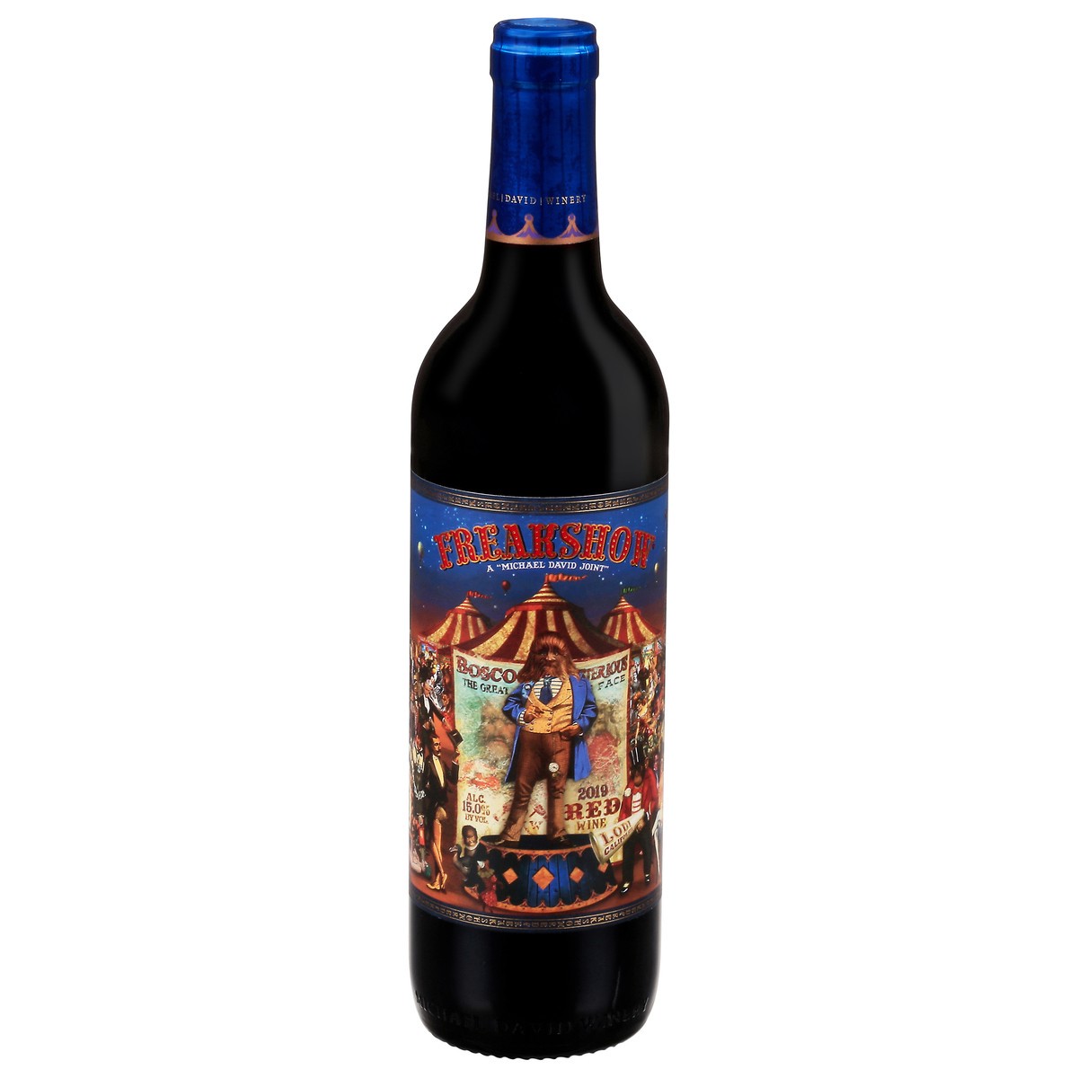 slide 12 of 12, Freakshow Red 750 ml Bottle, 750 ml