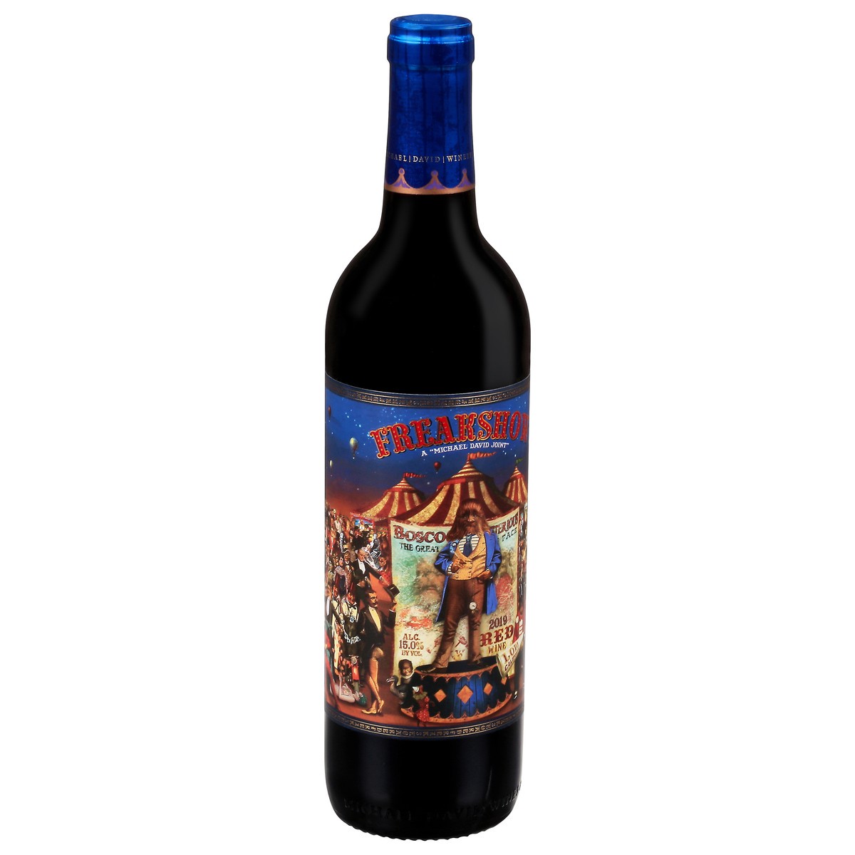 slide 7 of 12, Freakshow Red 750 ml Bottle, 750 ml