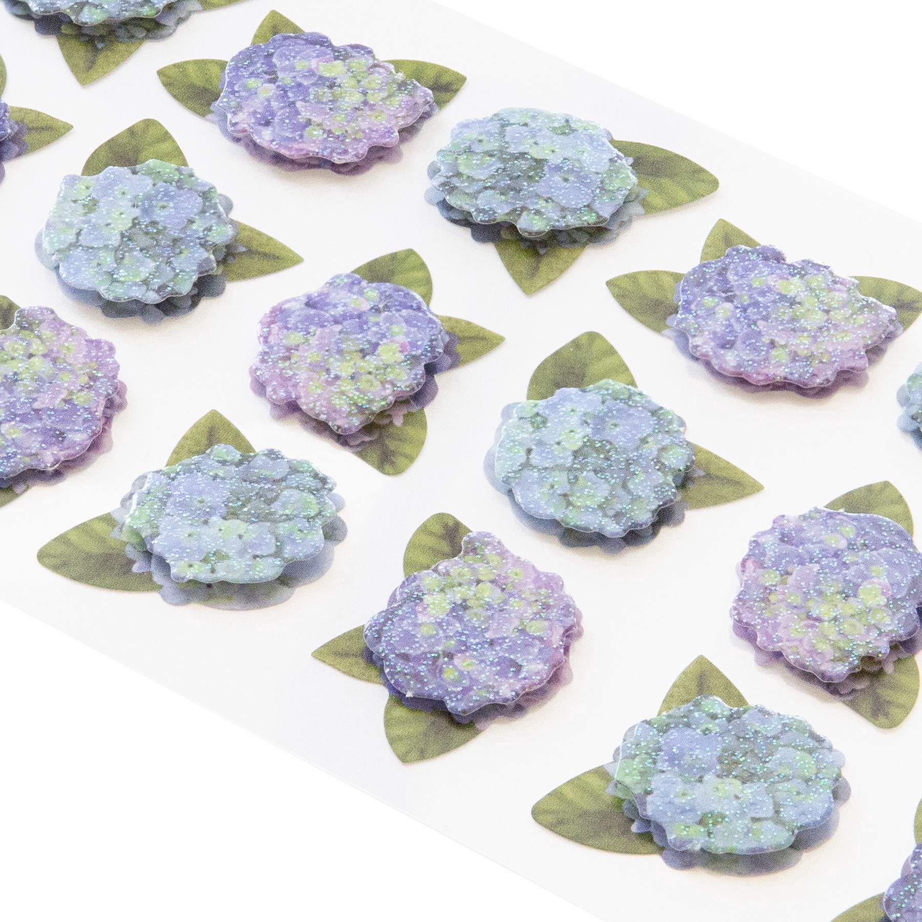 slide 3 of 4, Hydrangea Dimensional Stickers By Recollections, 3.87 in x 7 in