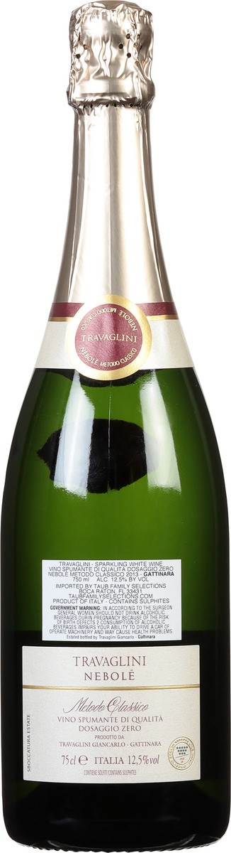 slide 4 of 9, Travaglini Nebole Gattinara Sparkling White Wine 750 ml, 750 ml