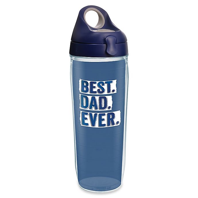 slide 1 of 1, Tervis Best Dad Ever'' Wrap Water Bottle with Lid'', 24 oz