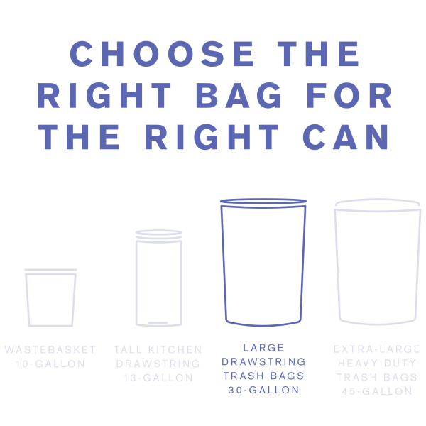 slide 8 of 8, Highmark Low-Density Trash Bags - Coreless Roll, 25 ct