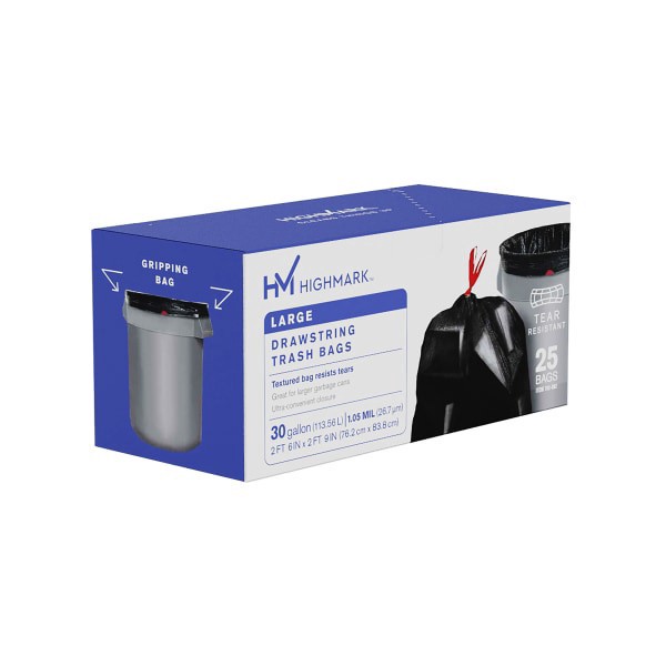 slide 7 of 8, Highmark Low-Density Trash Bags - Coreless Roll, 25 ct