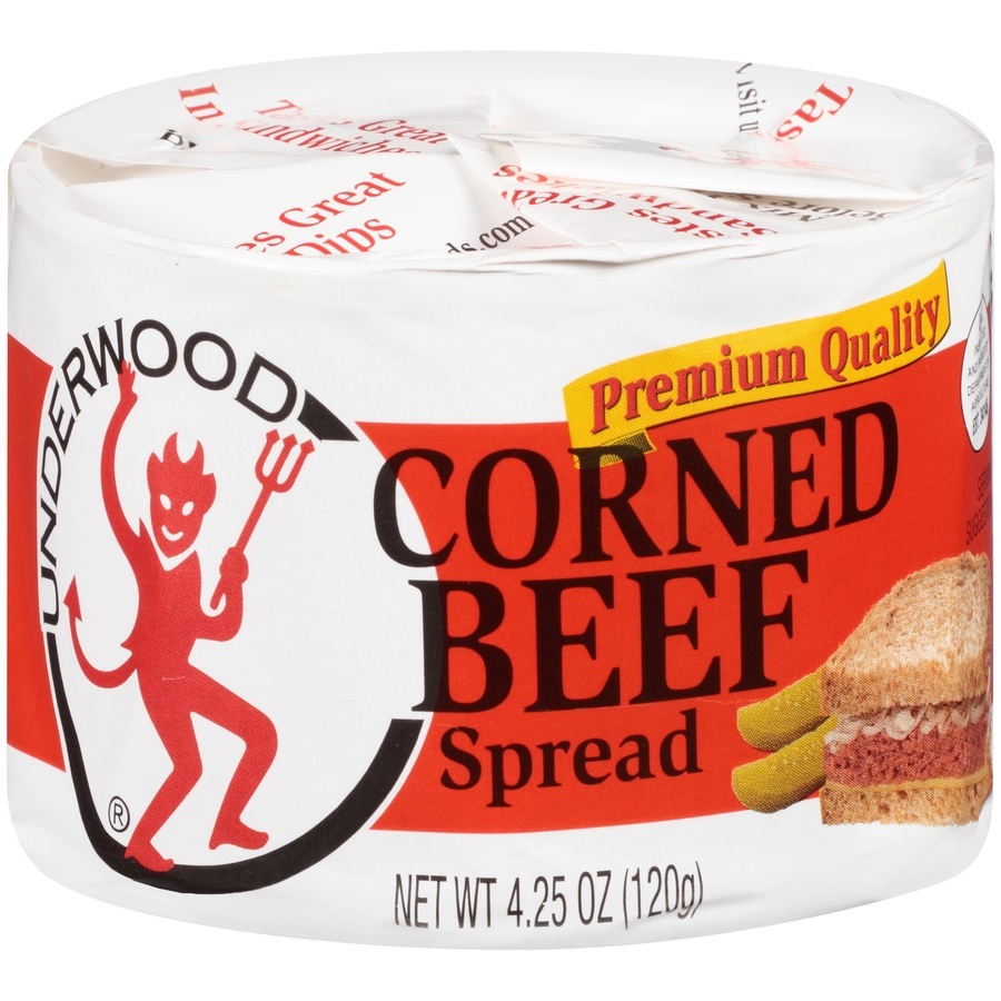 slide 1 of 1, Underwood Corned Beef Spread, 4.25 oz