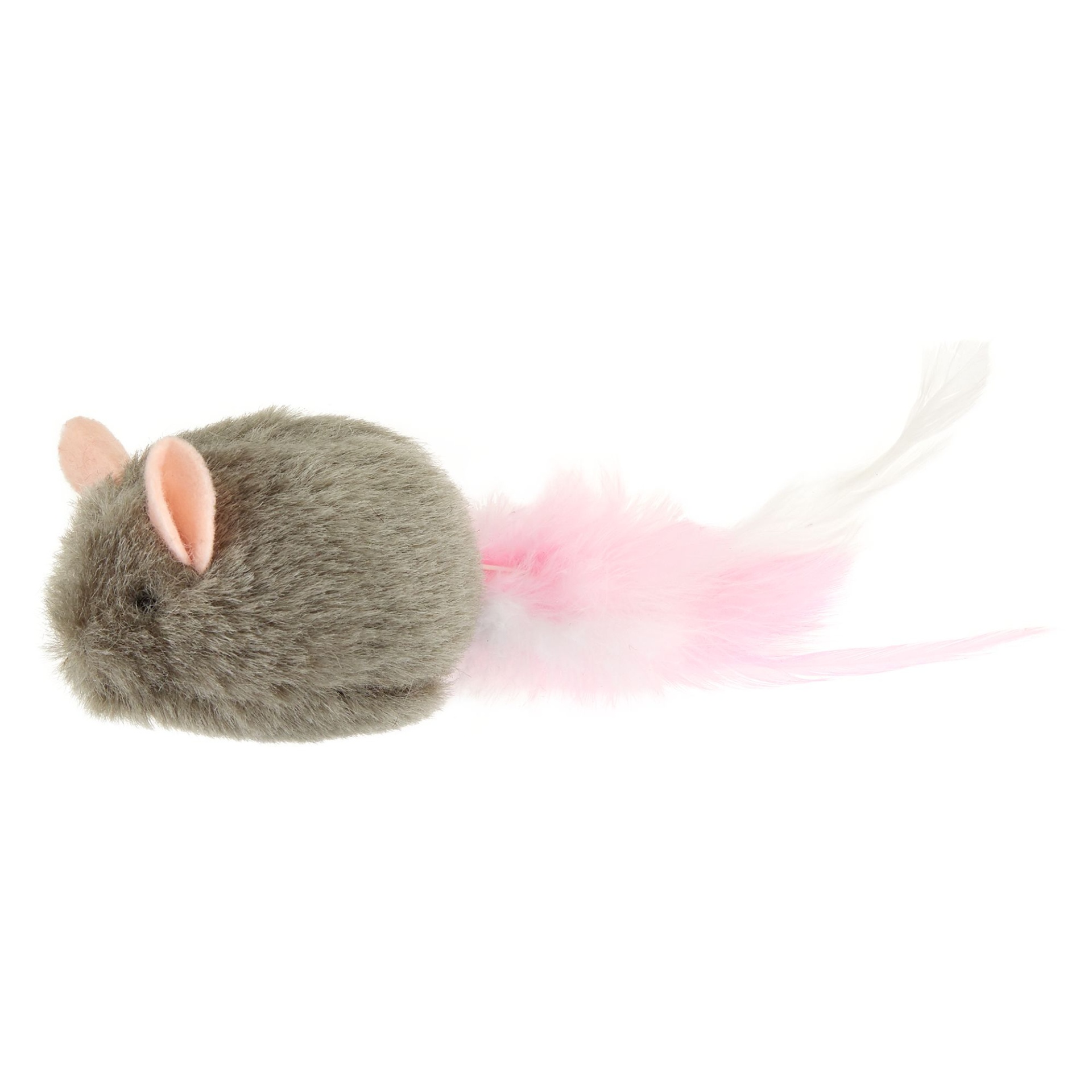 slide 1 of 1, Whisker City Refillable Mouse Cat Toy - Catnip, Plush, 1 ct