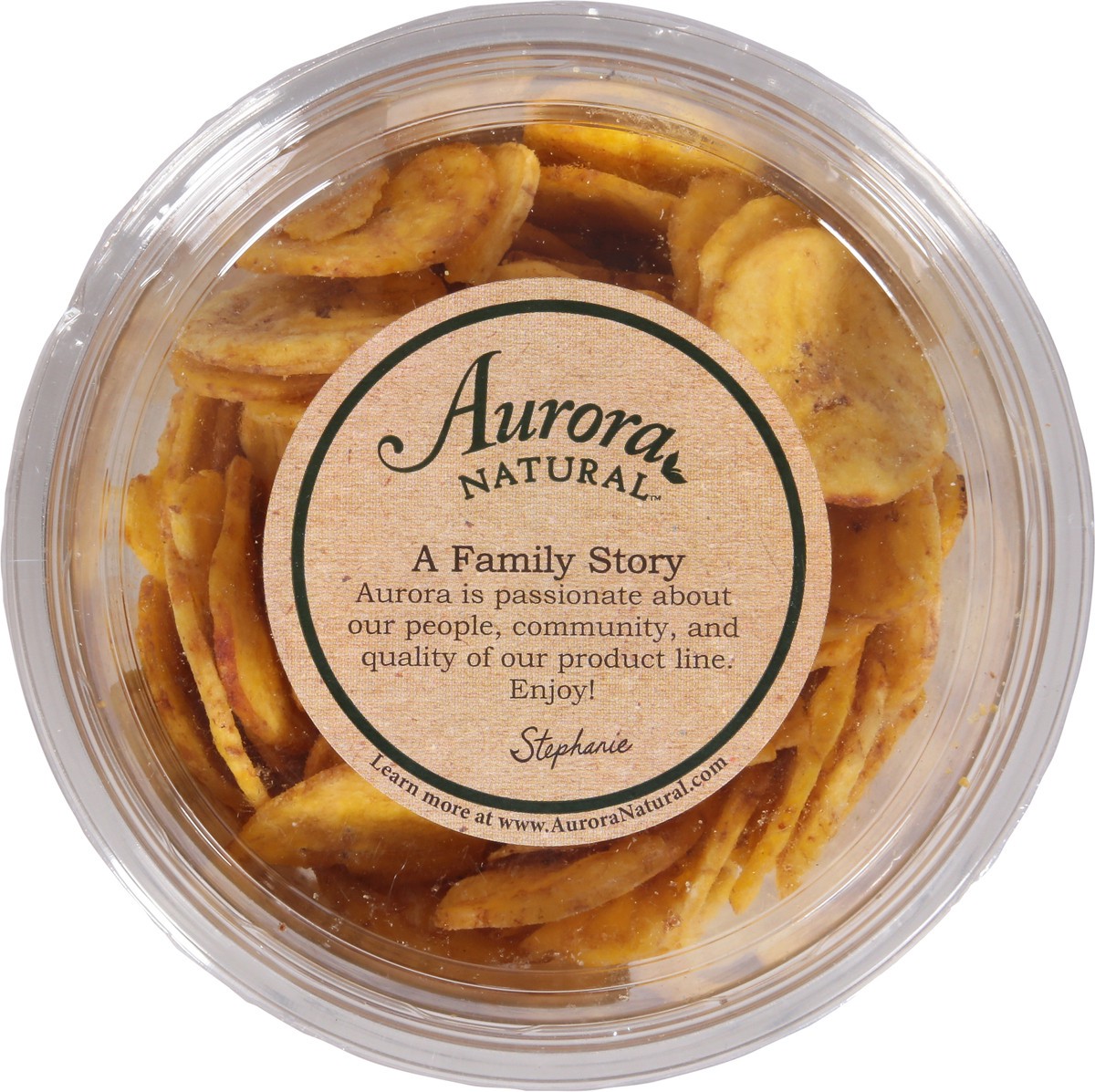 slide 4 of 13, Aurora Natural Plantain Chips 4 oz, 4 oz