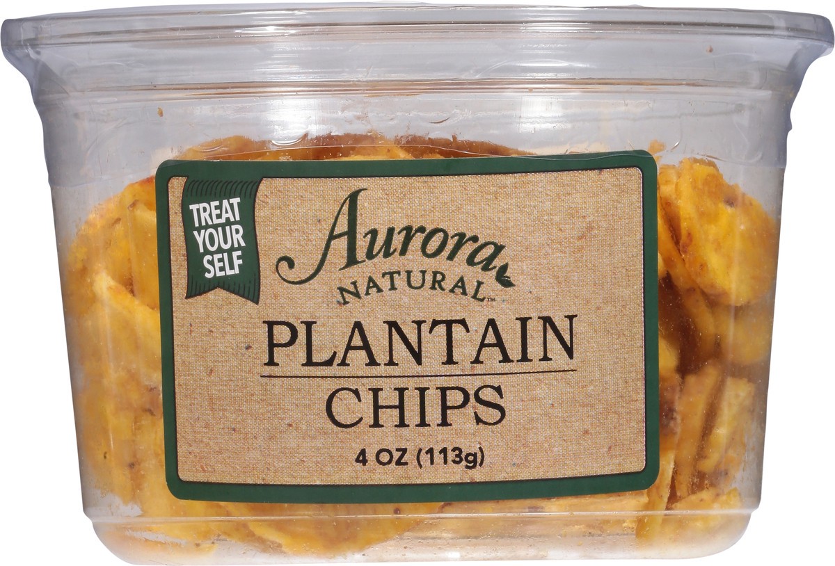 slide 5 of 13, Aurora Natural Plantain Chips 4 oz, 4 oz