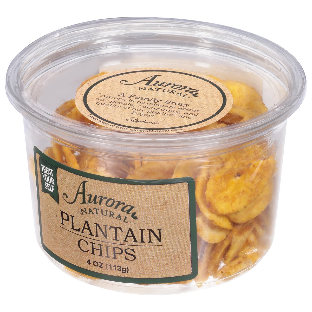 slide 9 of 13, Aurora Natural Plantain Chips 4 oz, 4 oz