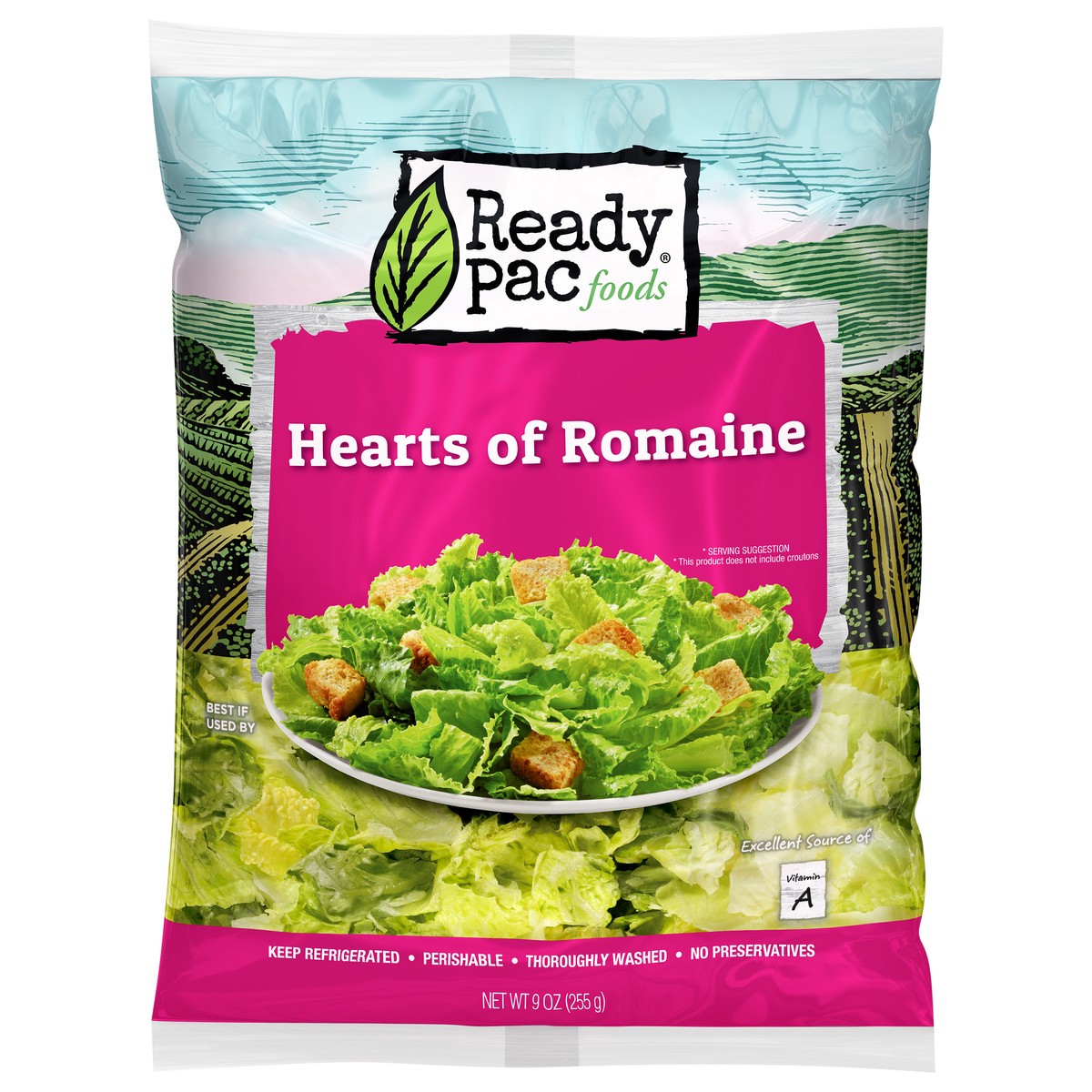 slide 1 of 9, Ready Pac Foods Hearts of Romaine 9 oz, 9 oz