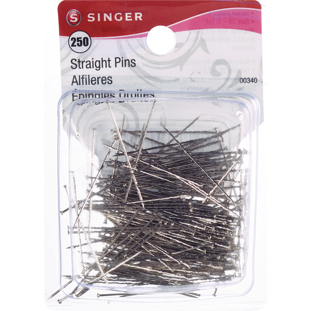 slide 1 of 2, Singer Straight Pins, Size 20 - 1-1/4 Inch, 250 ct