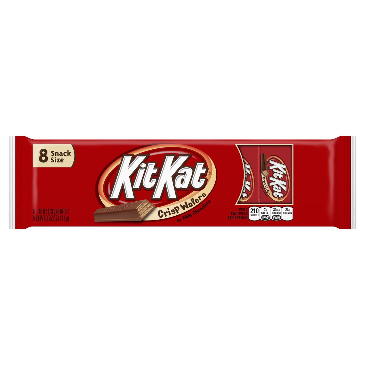 slide 1 of 73, KIT KAT Candy Bar, 8 ct