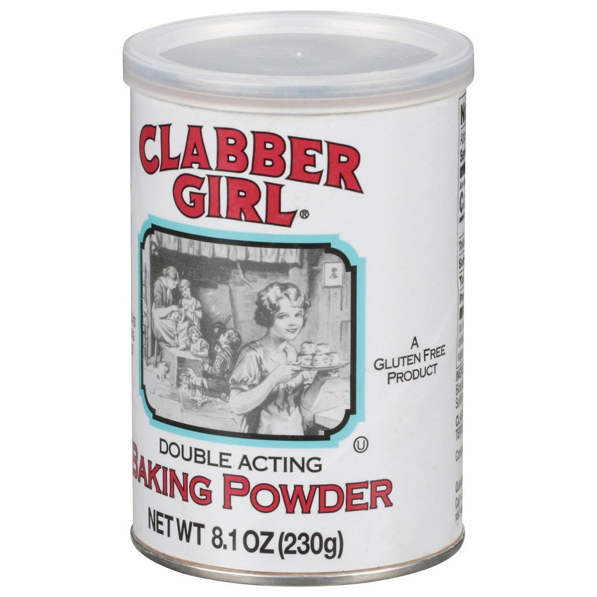 slide 6 of 9, Clabber Girl Double Acting Baking Powder 8.1 oz, 8.1 oz