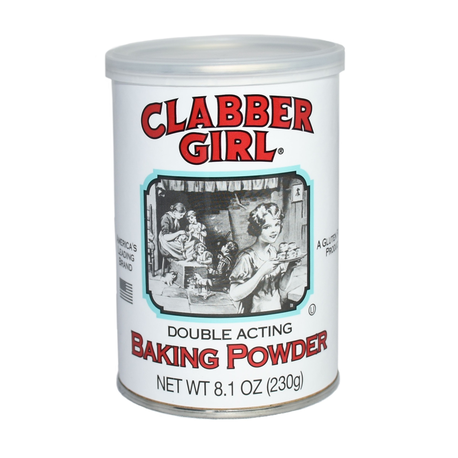 slide 1 of 4, Clabber Girl Double Acting Baking Powder, 8.1 oz