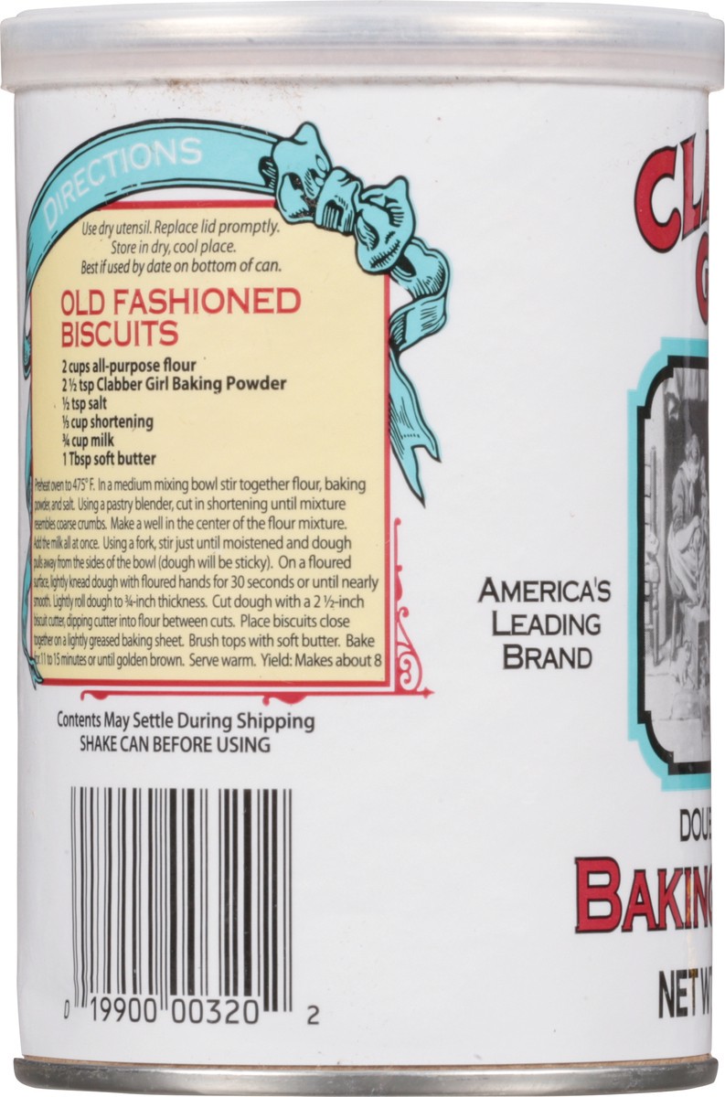 Clabber Girl Double Acting Baking Powder, 8.1 oz.