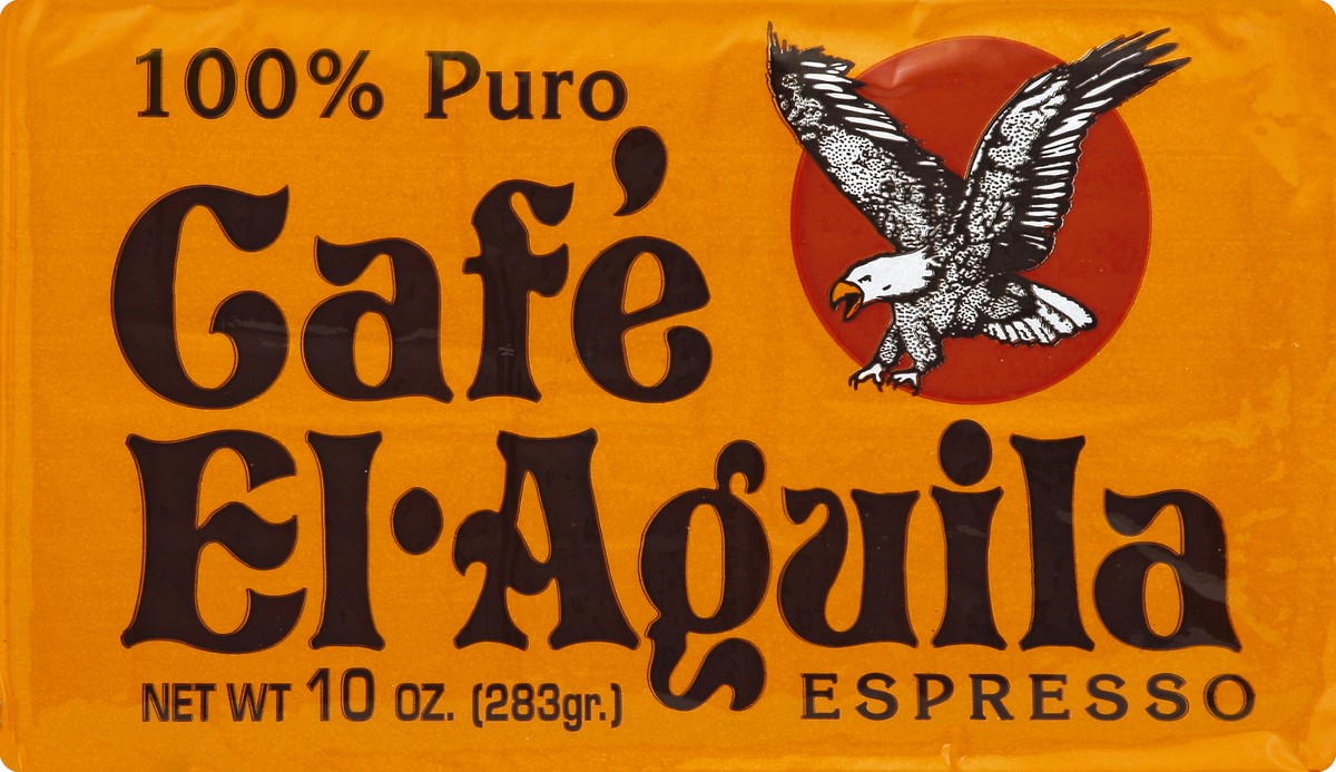 slide 1 of 5, Café El Aguila Espresso - 10 oz, 10 oz