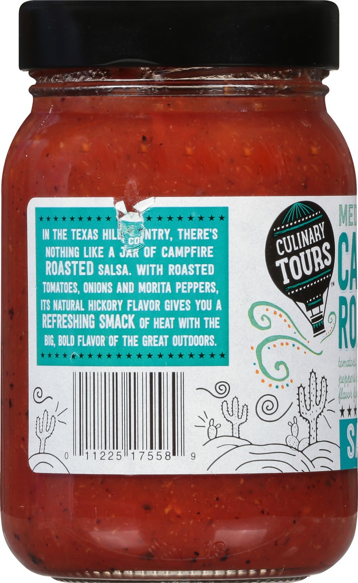 slide 9 of 9, Culinary Tours Medium Campfire Roasted Salsa 16 oz, 16 oz