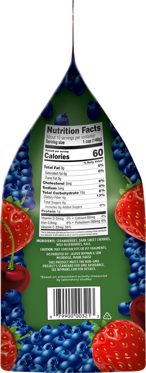 slide 8 of 12, Wyman's Cherry Berry & Kale 3 lb, per lb