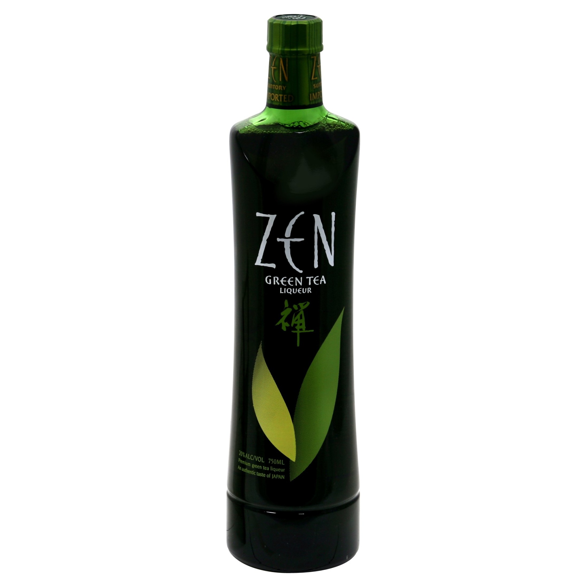 slide 1 of 1, Zen Green Tea Liqueur, 750 ml
