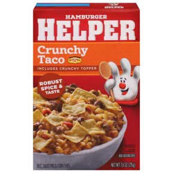 Hamburger Helper Crunchy Taco Rice, Sauce Mix & Corn Chips 7.6 oz