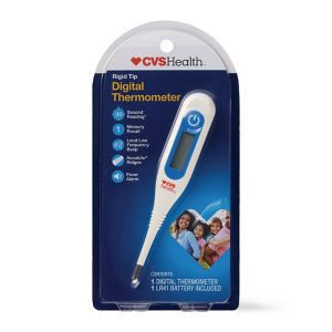 slide 1 of 1, Cvs Health Rigid Tip Digital Thermometer, 1 ct
