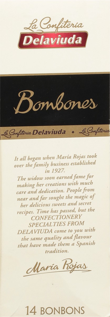 slide 11 of 14, Delaviuda 70% Cocoa Dark Chocolate Chocolate Bombones 14 ea, 14 ct