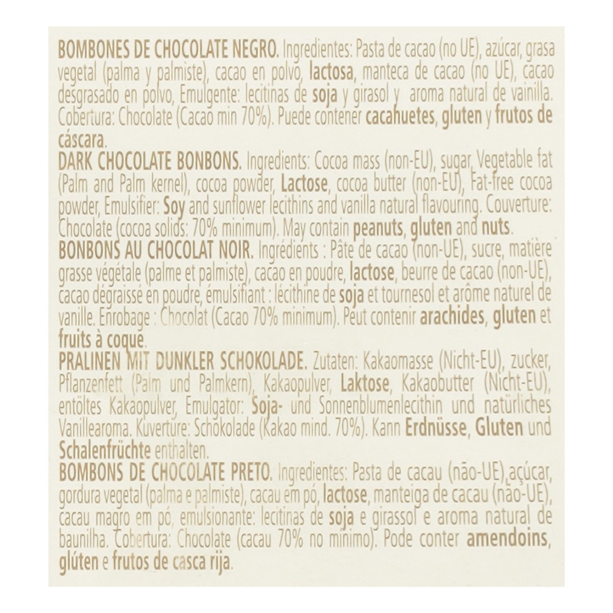 slide 9 of 14, Delaviuda 70% Cocoa Dark Chocolate Chocolate Bombones 14 ea, 14 ct