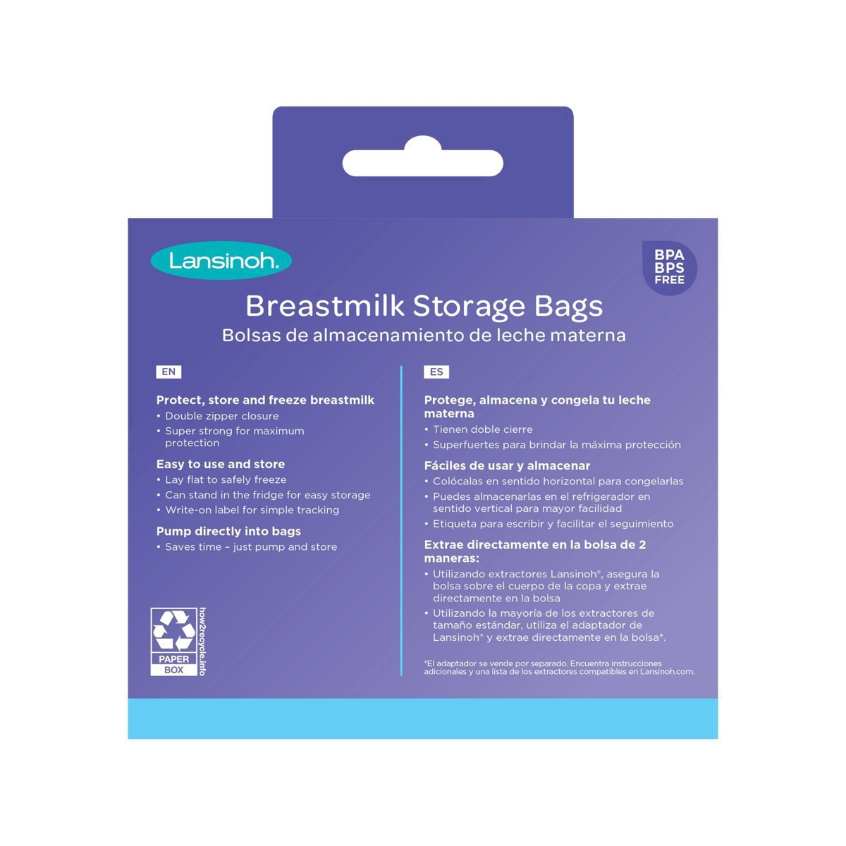 slide 62 of 69, Lansinoh Breastmilk Storage Bags for Breastfeeding Moms, 100 Ct., 100 ct