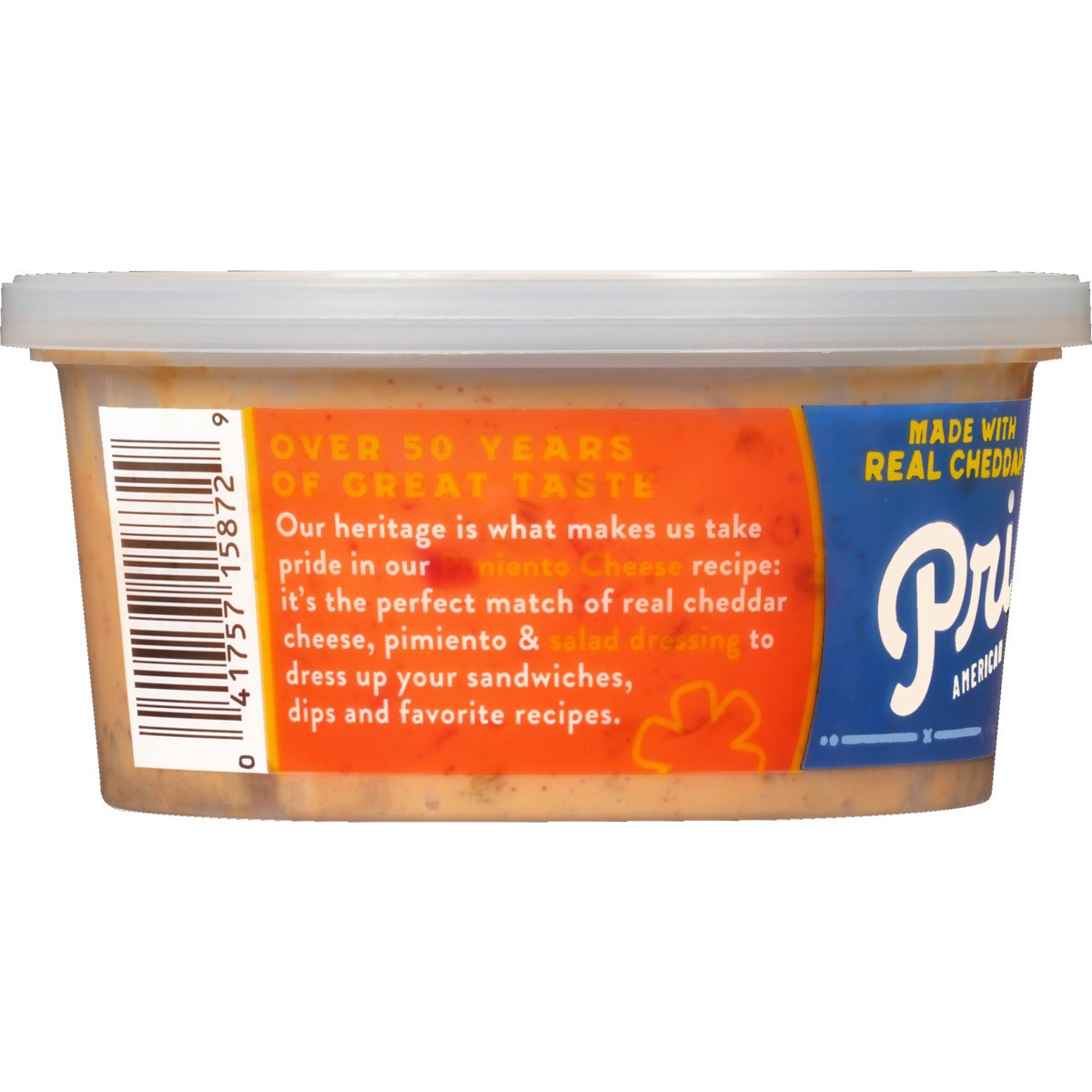 slide 5 of 9, Price's Pimiento Cheese Spread, Zesty Jalapeno, 12 oz