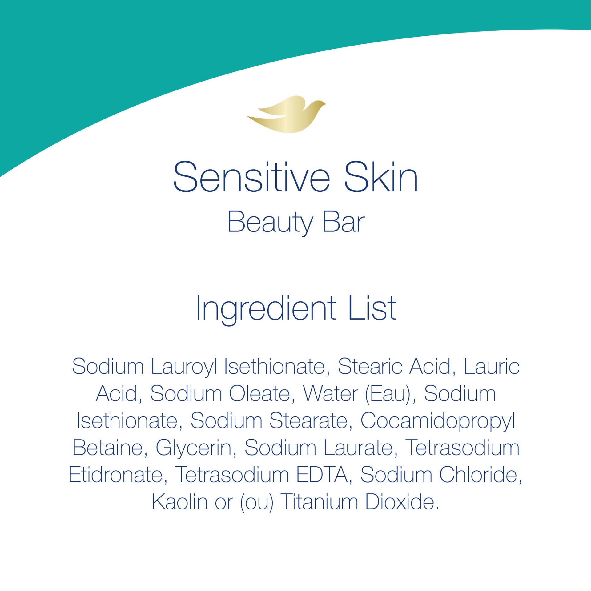slide 2 of 4, Dove Sensitive Skin Beauty Bar, 3.15 oz