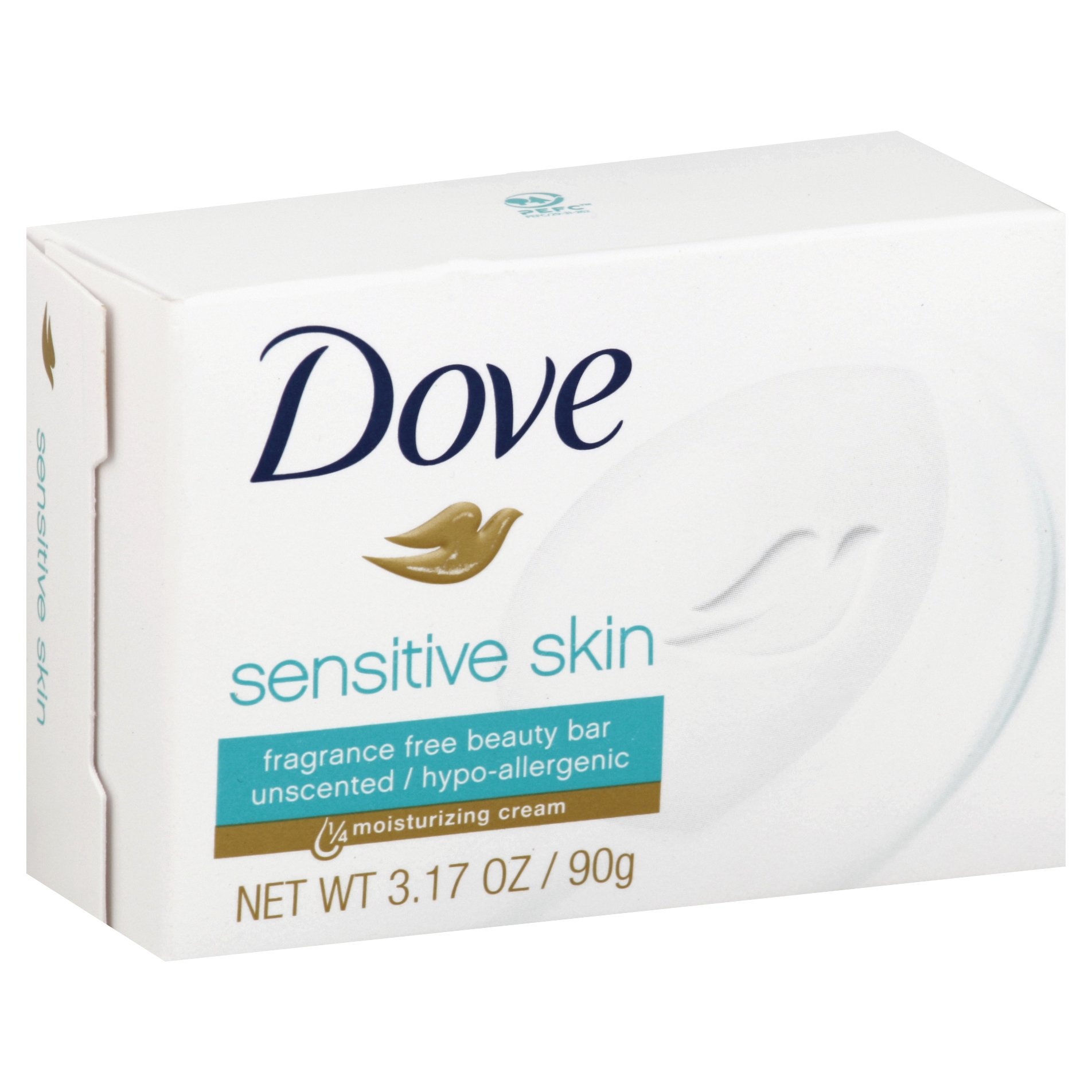 is dove sensitive skin bar soap good for face