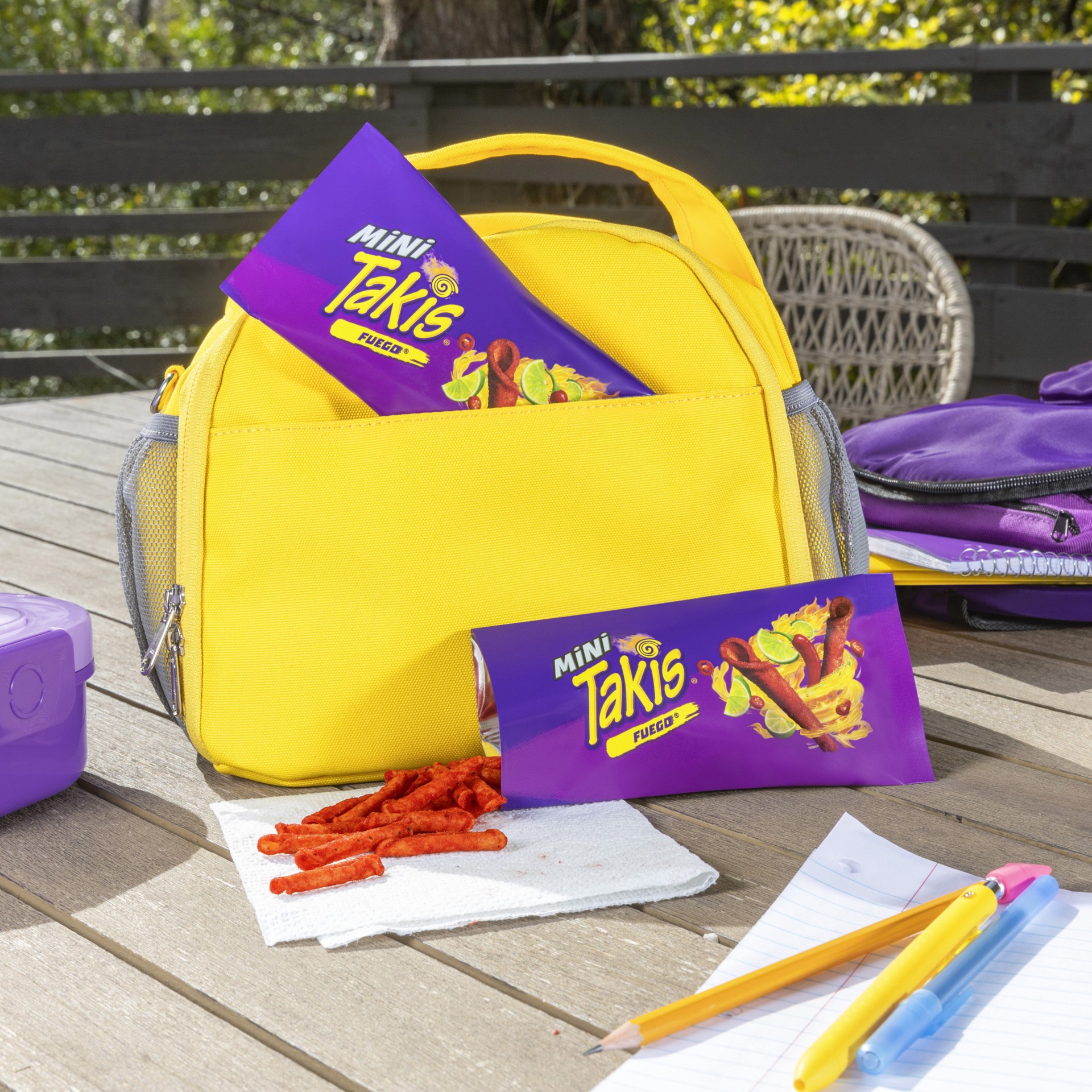 slide 3 of 6, Takis Fuego Mini Hot Chili Pepper & Lime Rolled Tortilla Chips, 10 ct