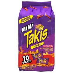 Takis Fuego Mini Hot Chili Pepper & Lime Rolled Tortilla Chips