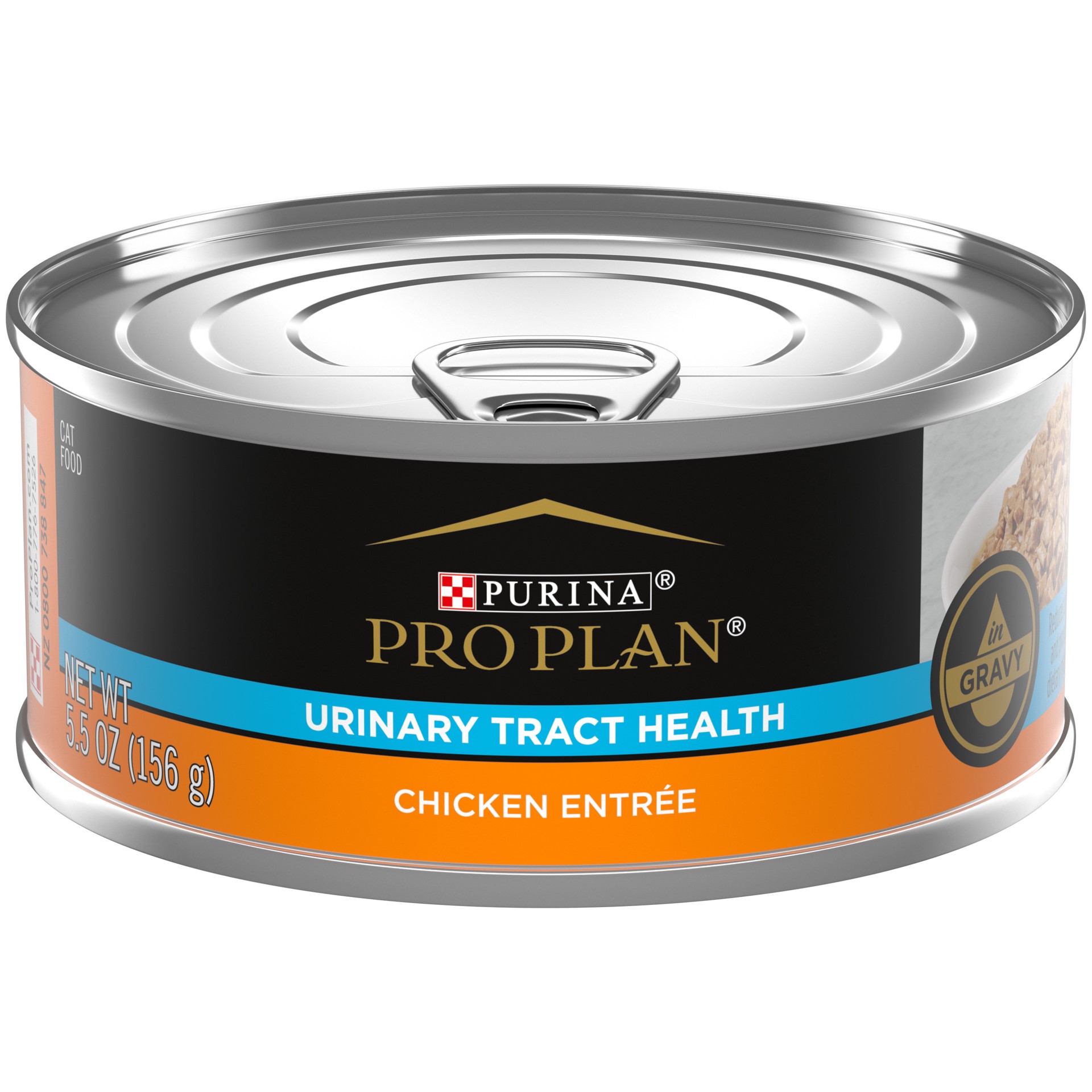 slide 1 of 8, Purina Pro Plan Urinary Tract Health Chicken Entree in Gravy Cat Food, 5.50 oz