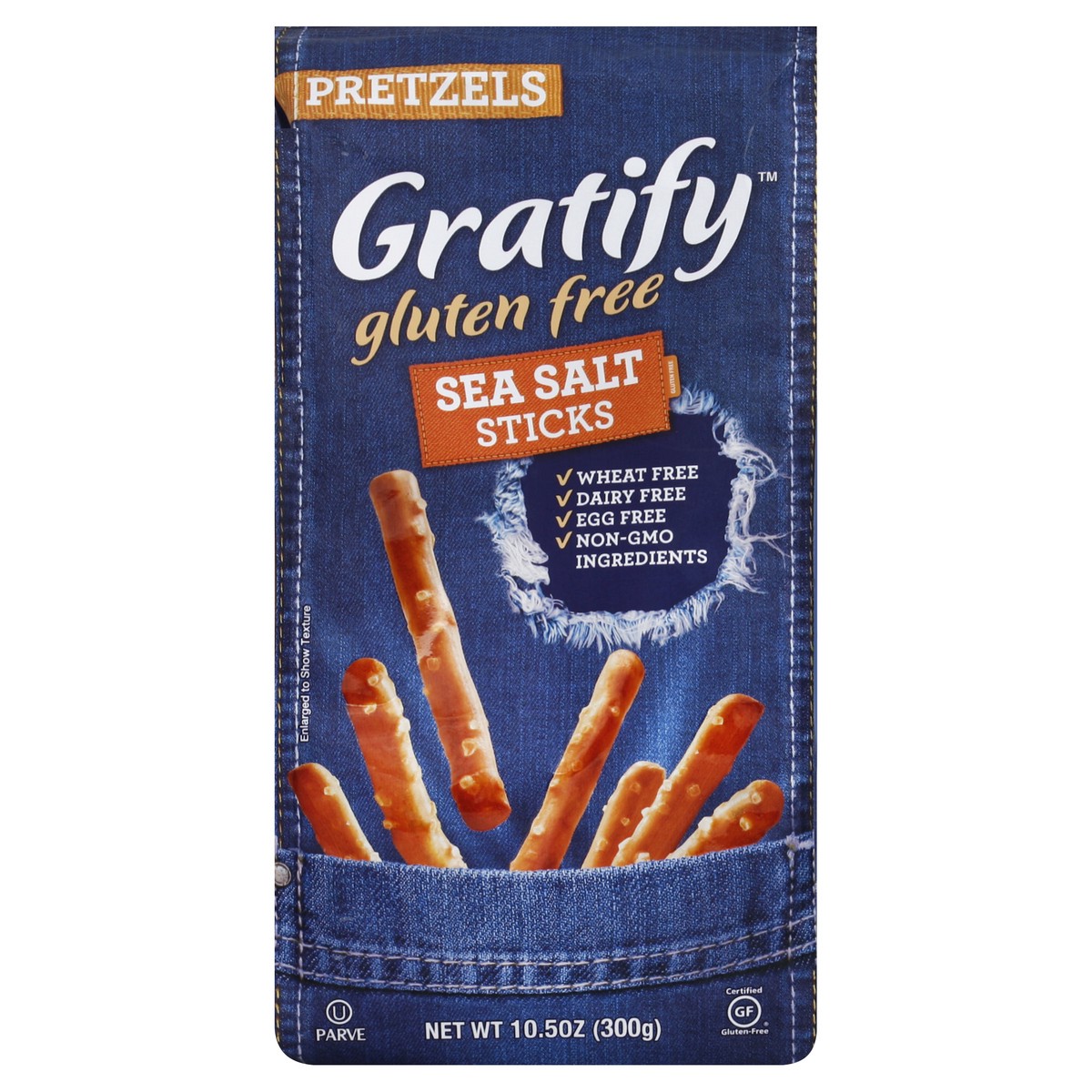 slide 3 of 6, Gratify Pretzels 10.5 oz, 10.5 oz