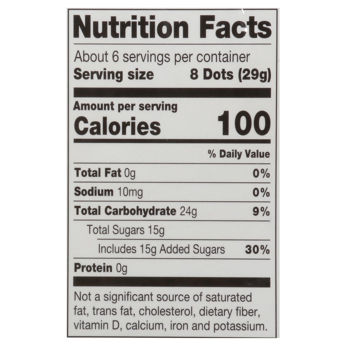 slide 9 of 13, DOTS Assorted Lemonade Gumdrops 6.5 oz, 6.5 oz