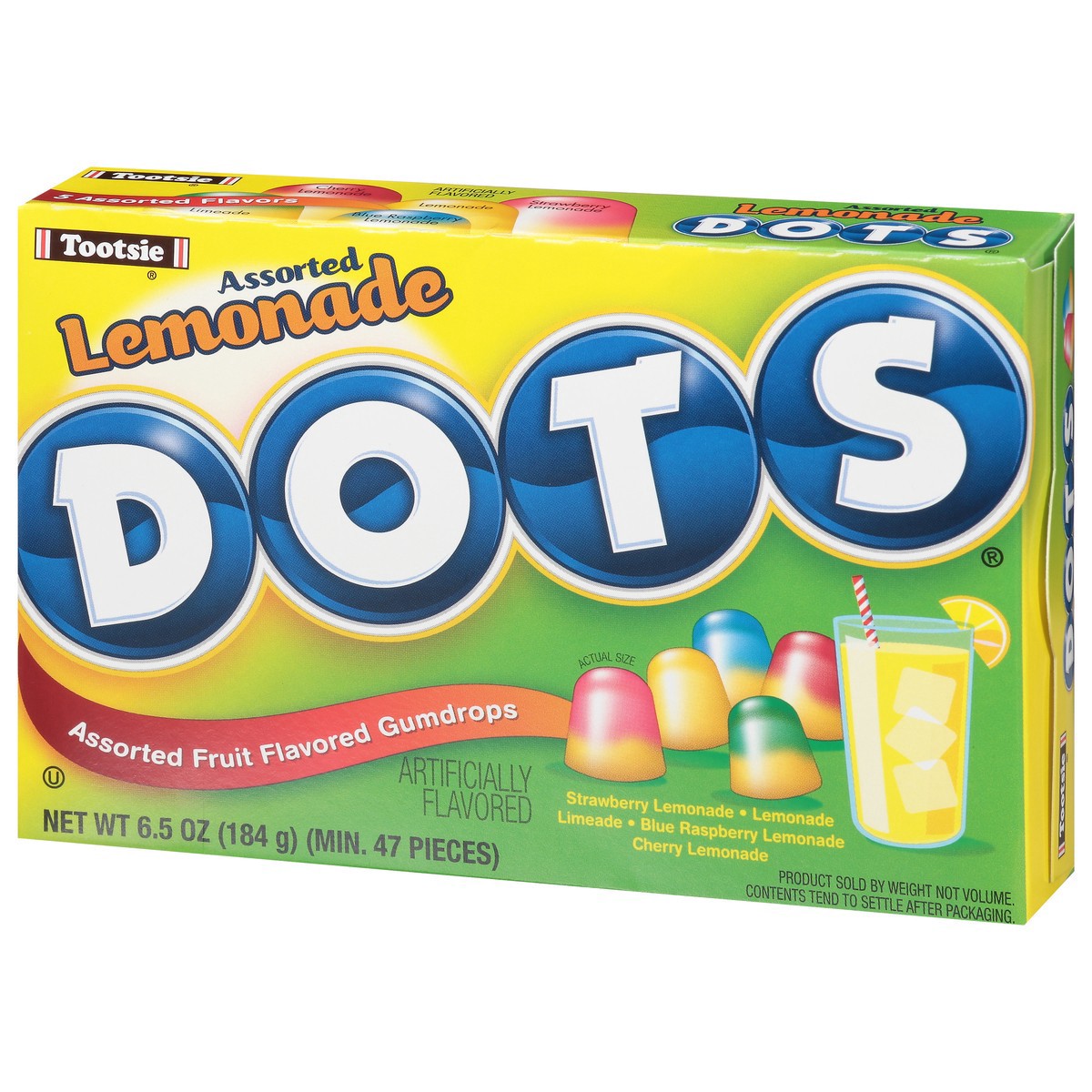 slide 6 of 13, DOTS Assorted Lemonade Gumdrops 6.5 oz, 6.5 oz