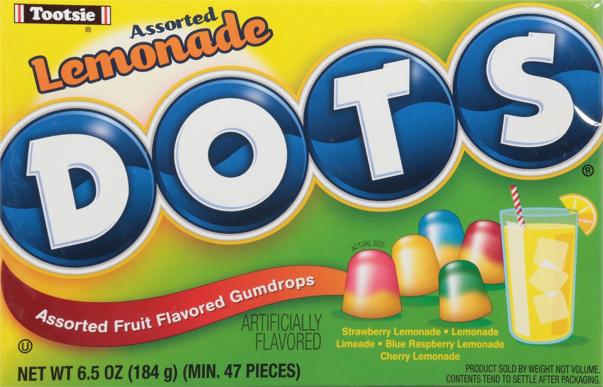 slide 11 of 13, DOTS Assorted Lemonade Gumdrops 6.5 oz, 6.5 oz