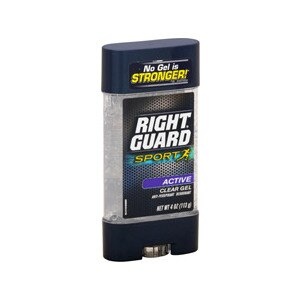 slide 1 of 1, Right Guard Sport Anti-Perspirant Deodorant Clear Gel Active, 4 oz