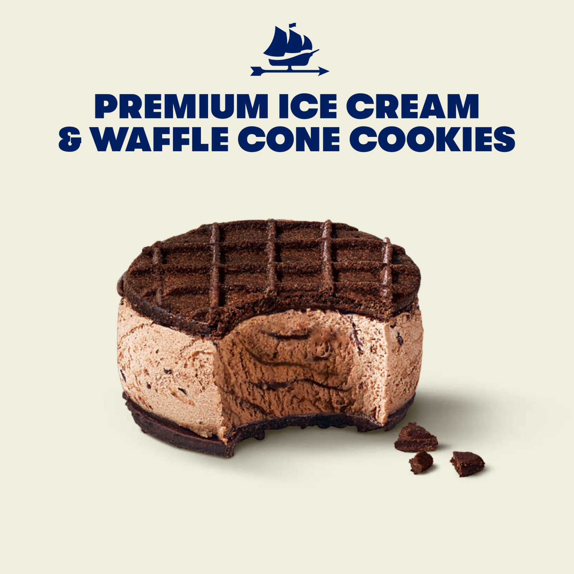 slide 4 of 6, Chocolate Mudslide Ice Cream Sandwiches, 12 oz