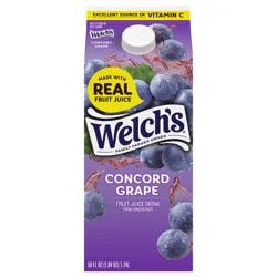 Welch's Concord Grape Fruit Juice Drink, 59 fl Oz Carton