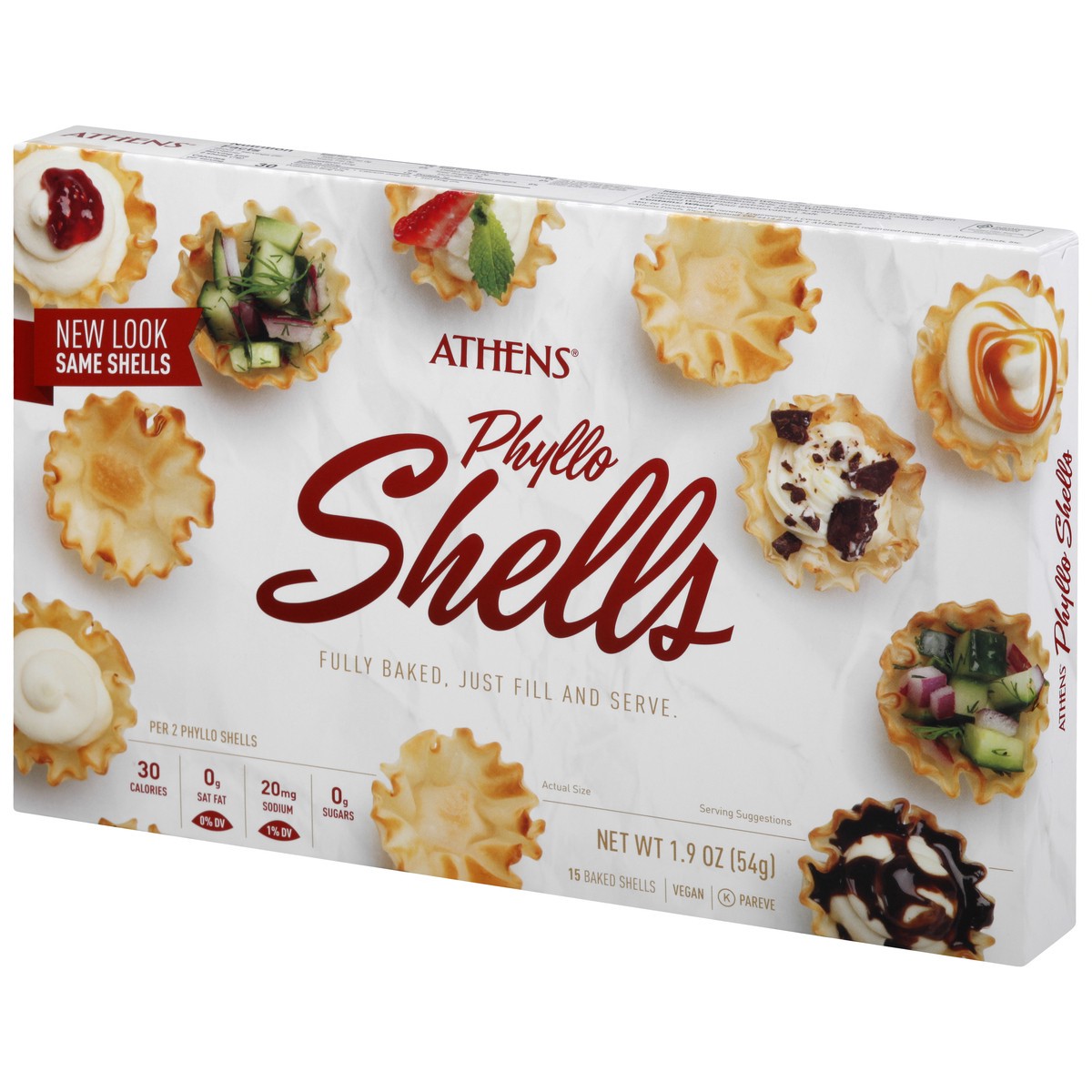 slide 12 of 12, Athens Baked Phyllo Shells 15 Each, 15 ct