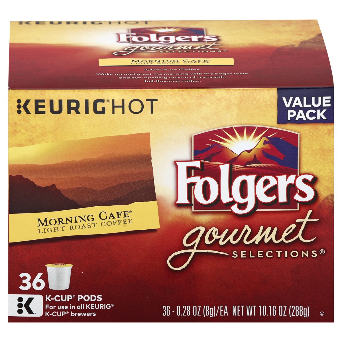 slide 4 of 10, Folgers Coffee - 36 ct, 36 ct