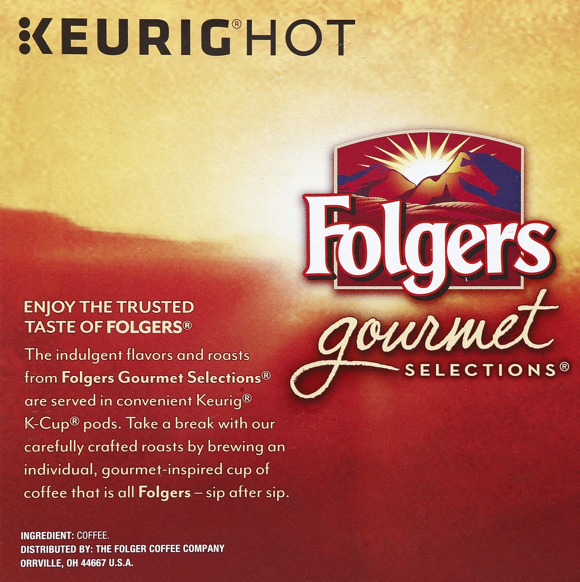 slide 9 of 10, Folgers Coffee - 36 ct, 36 ct