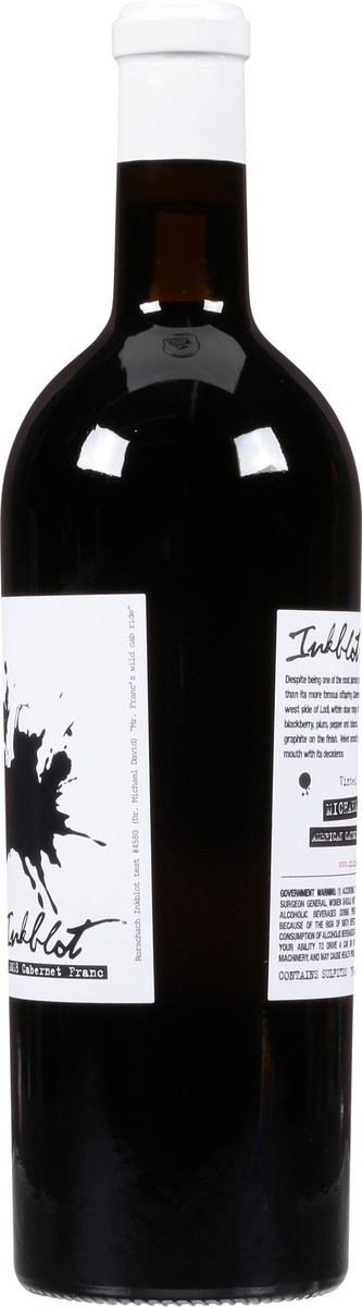 slide 12 of 12, Inkblot Cabernet Franc 750 ml Bottle, 750 ml